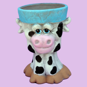 Pot 020 (Lge) Painted